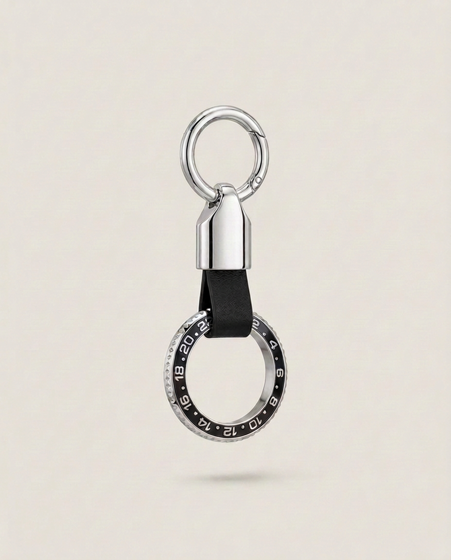 The Bezelle Keychain, Noir